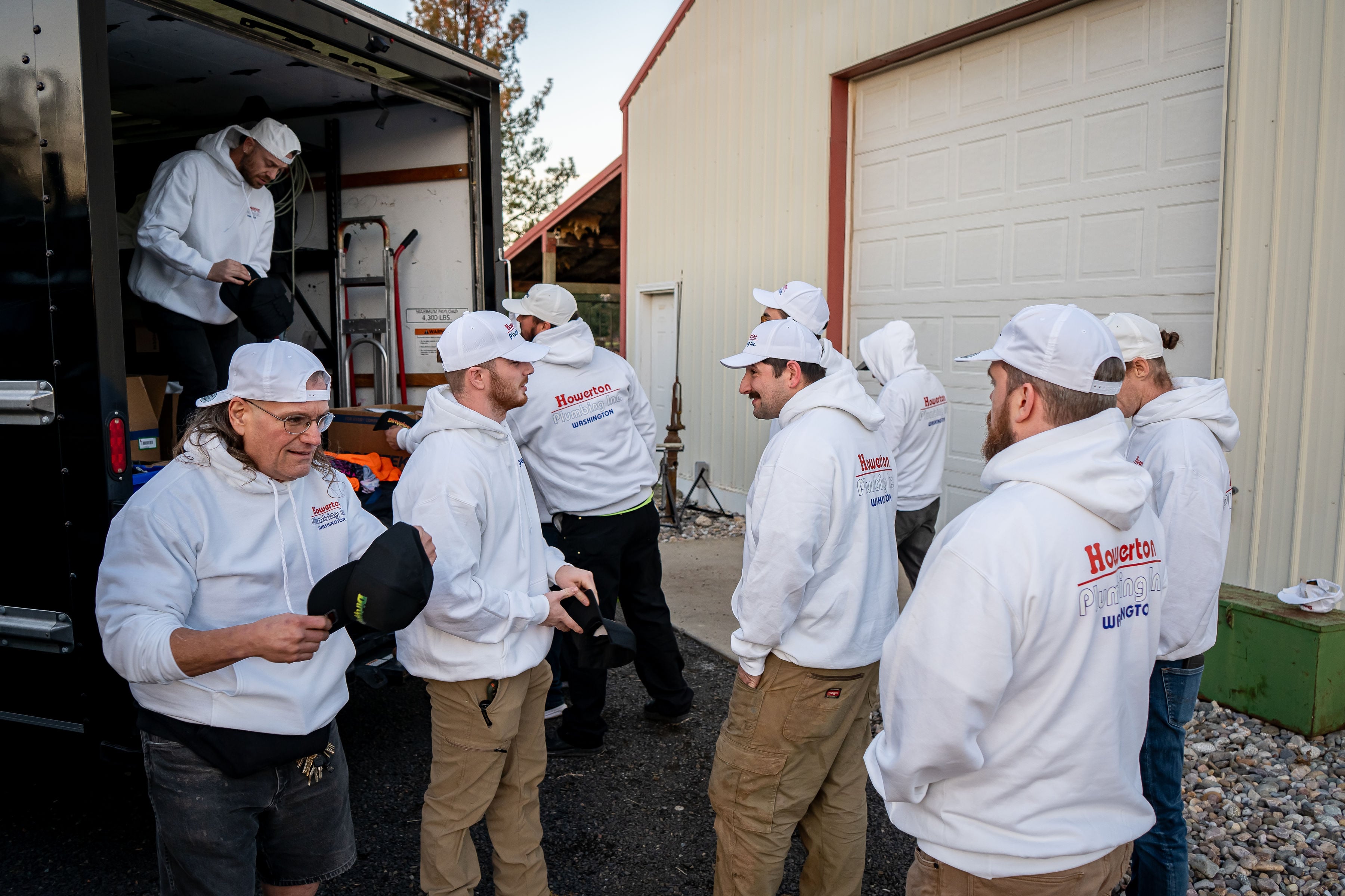 Howerton Plumbing team photo Spokane Washington